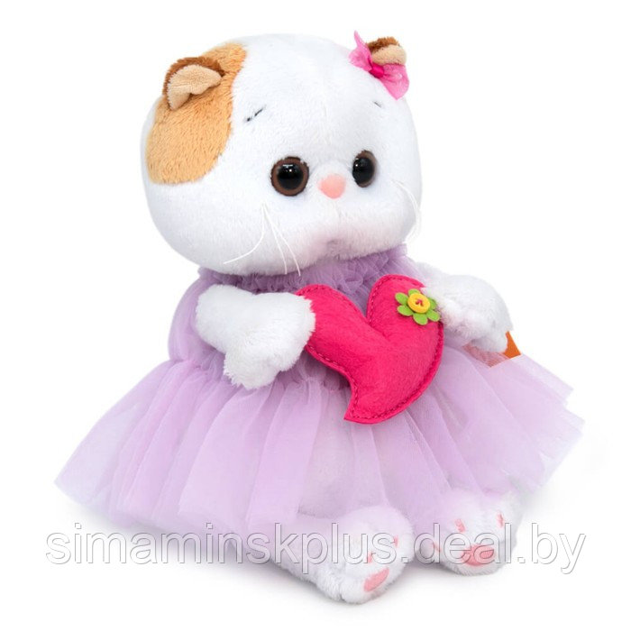 Мягкая игрушка «Ли-Ли Baby в платье с сердечком», 20 см - фото 2 - id-p211542194