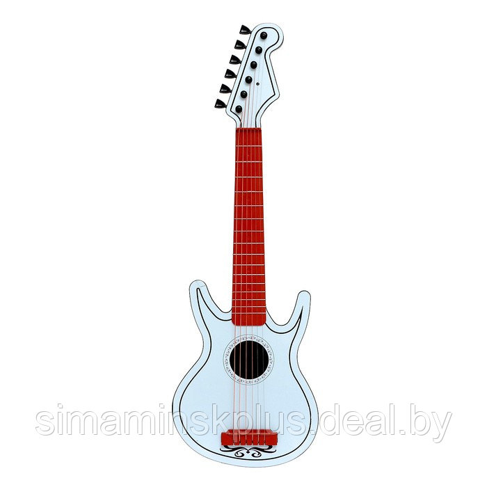 Игрушка музыкальная «Гитара», 6 струн, цвета МИКС - фото 2 - id-p211540849