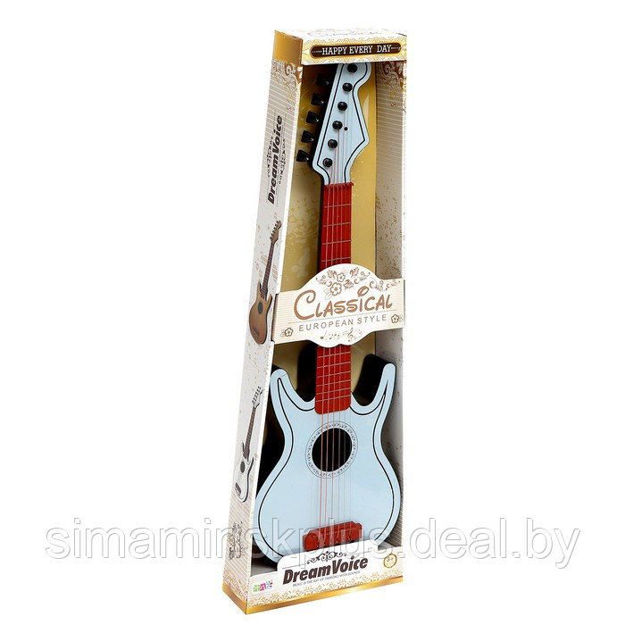 Игрушка музыкальная «Гитара», 6 струн, цвета МИКС - фото 6 - id-p211540849