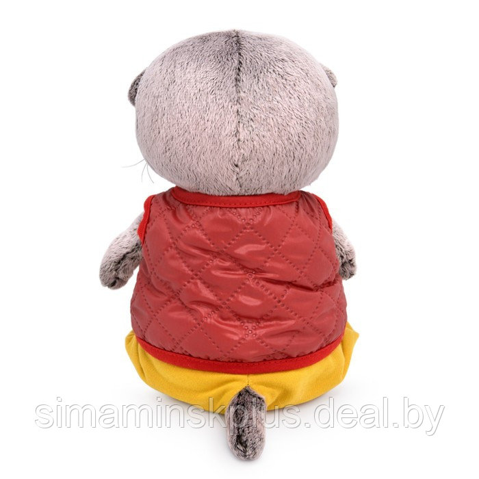 Мягкая игрушка «Басик Baby в стеганом жилете», 20 см - фото 3 - id-p211542247