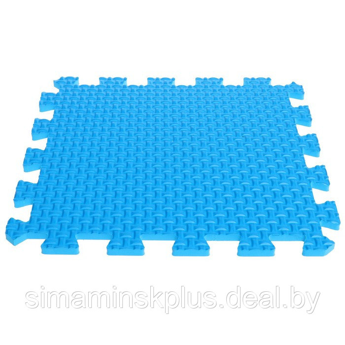 Мягкий пол универсальный, 33×33 см, цвет синий - фото 1 - id-p211538715