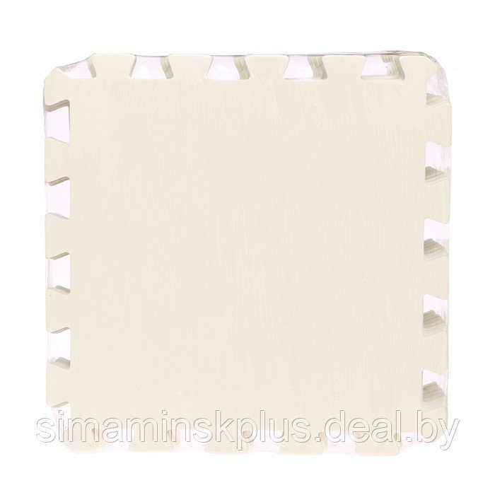 Мягкий пол универсальный, 33 × 33 см, цвет белый - фото 3 - id-p211538717