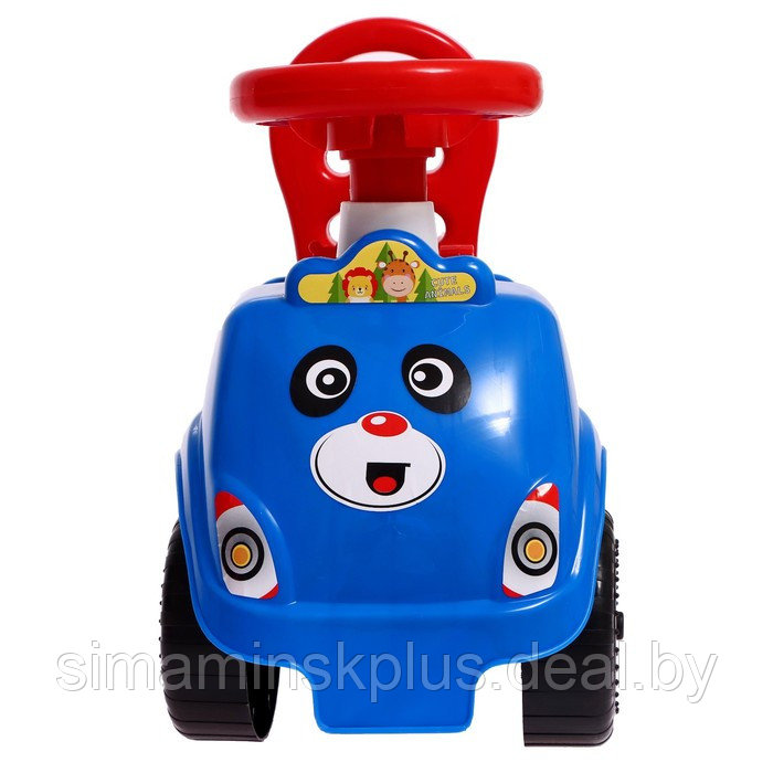 Машина-каталка Cool Riders «Сафари», с клаксоном, цвет синий - фото 7 - id-p211538742