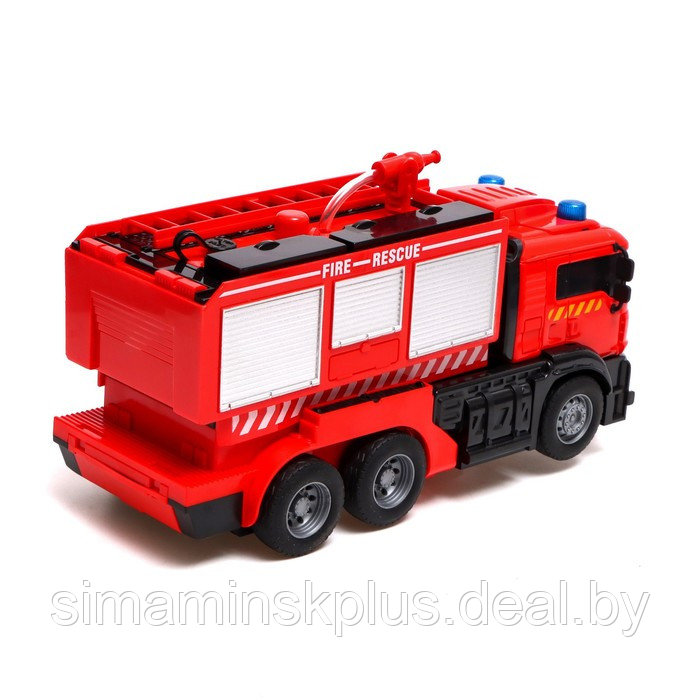 Робот радиоуправляемый «Пожарная машина», трансформируется, световые и звуковые эффекты - фото 4 - id-p211539255