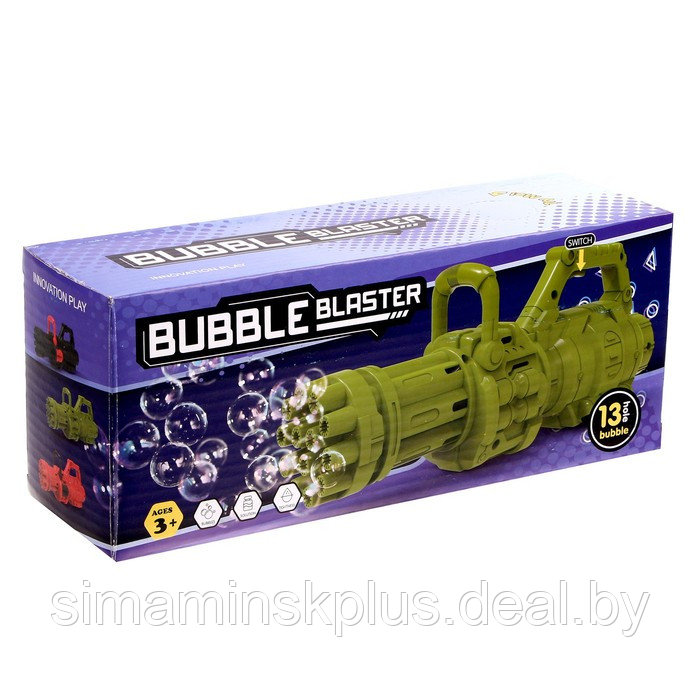 Детский генератор мыльных пузырей «Бластер» МИКС - фото 6 - id-p211540411
