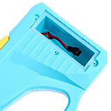 Водный бластер «Акула», работает от аккумулятора, цвет синий, фото 5