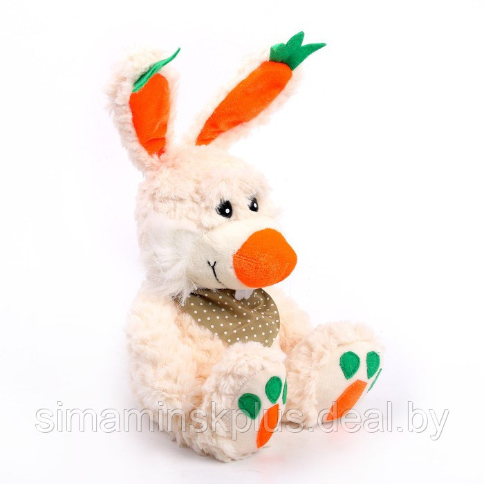 Мягкая игрушка «Кролик», с морковками, цвета МИКС - фото 2 - id-p211541636