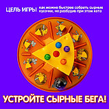 Настольная игра-бродилка «Сырные дела»: кубик, фишки-мышки, кот, сырные кусочки, фото 3