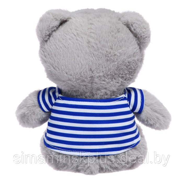 Мягкая игрушка «Медвежонок в полосатой футболочке», 23 см - фото 3 - id-p211541717