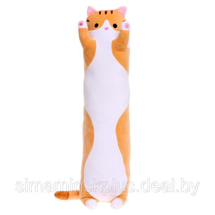 Мягкая игрушка «Кот Батон», 90 см, цвет рыжий - фото 1 - id-p211541078