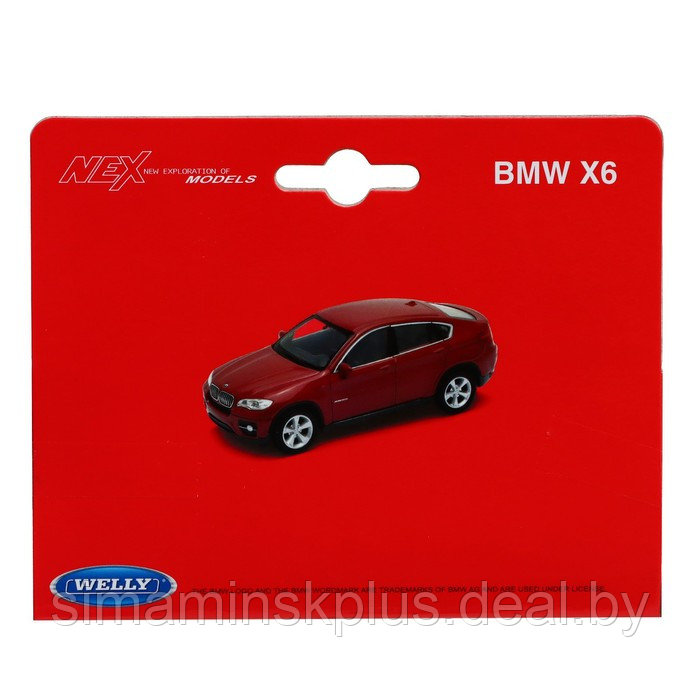 Модель машины BMW X6, масштаб 1:34-39, МИКС - фото 3 - id-p211539986