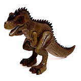 Динозавр «Тираннозавр», трансформация, пистолет, эффект дыма, свет и звук, цвет МИКС, фото 2