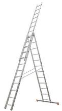 Лестница 3-х секционная алюминиевая 3*13