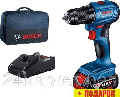 Дрель-шуруповерт Bosch GSR 185-LI Professional 06019K3005 (с 1-им АКБ, сумка) - фото 1 - id-p211452302