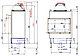 Brunner Eck 42-66-42 DT L каминная топка, фото 3