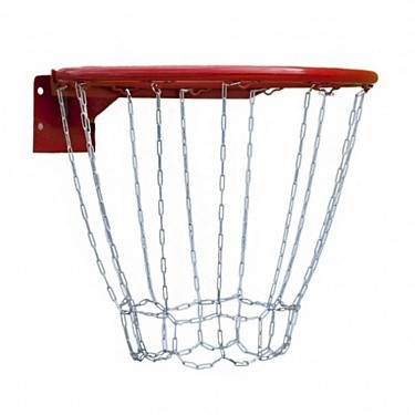 Кольцо баскетбольное №7 ТР Антивандальное с металлической сеткой - фото 1 - id-p211592624