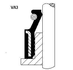 Колпачок маслосъемный 6x8.8/12.2x9.7 Audi, MB, Opel CORTECO 12014670 !!! заменен на 49472015