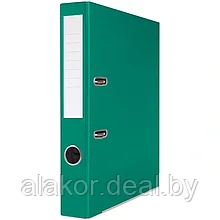 Папка-регистратор А4,   "Basic-S", ПВХ ЭКО, A4,зеленый	, 75мм
