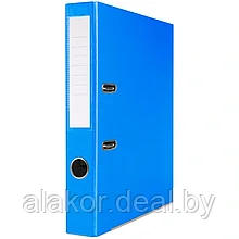 Папка-регистратор А4,   "Basic-S", ПВХ ЭКО, A4,синий, 75мм