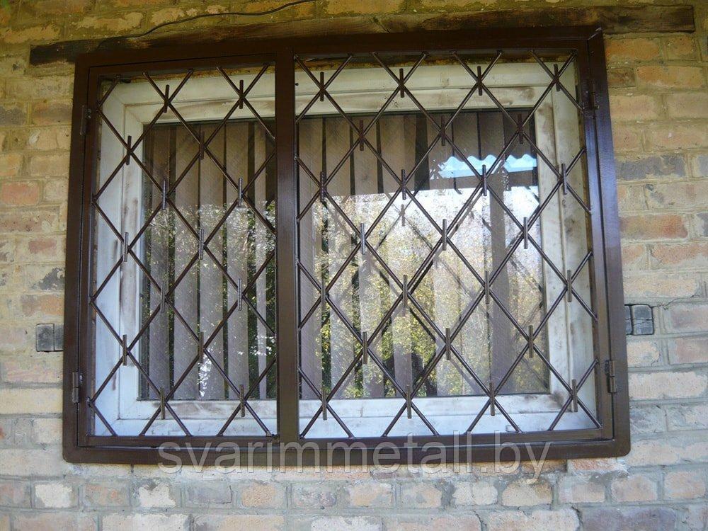 Металлические решетки на окна - фото 10 - id-p211678437