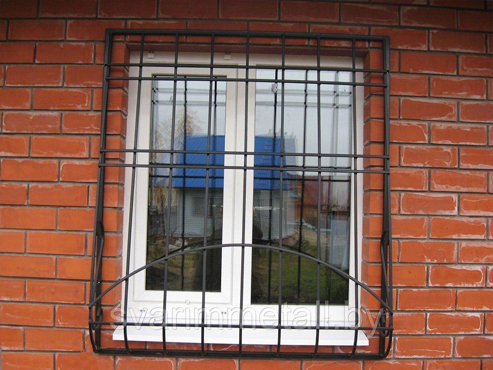 Металлические решетки на окна - фото 1 - id-p211678516