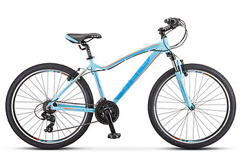Велосипед женский горный Stels Miss 6000 V 26" голубой