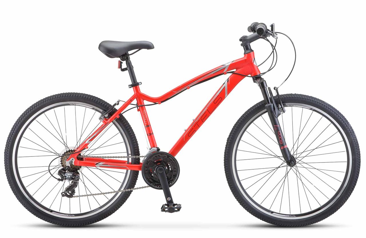 Велосипед женский горный Stels Miss 6000 V 26" красный - фото 1 - id-p211678552