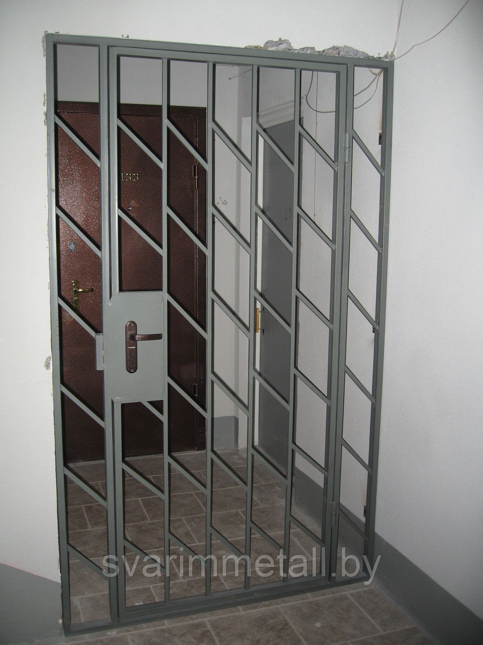 Защитная решетка, с дверью - фото 9 - id-p211678570