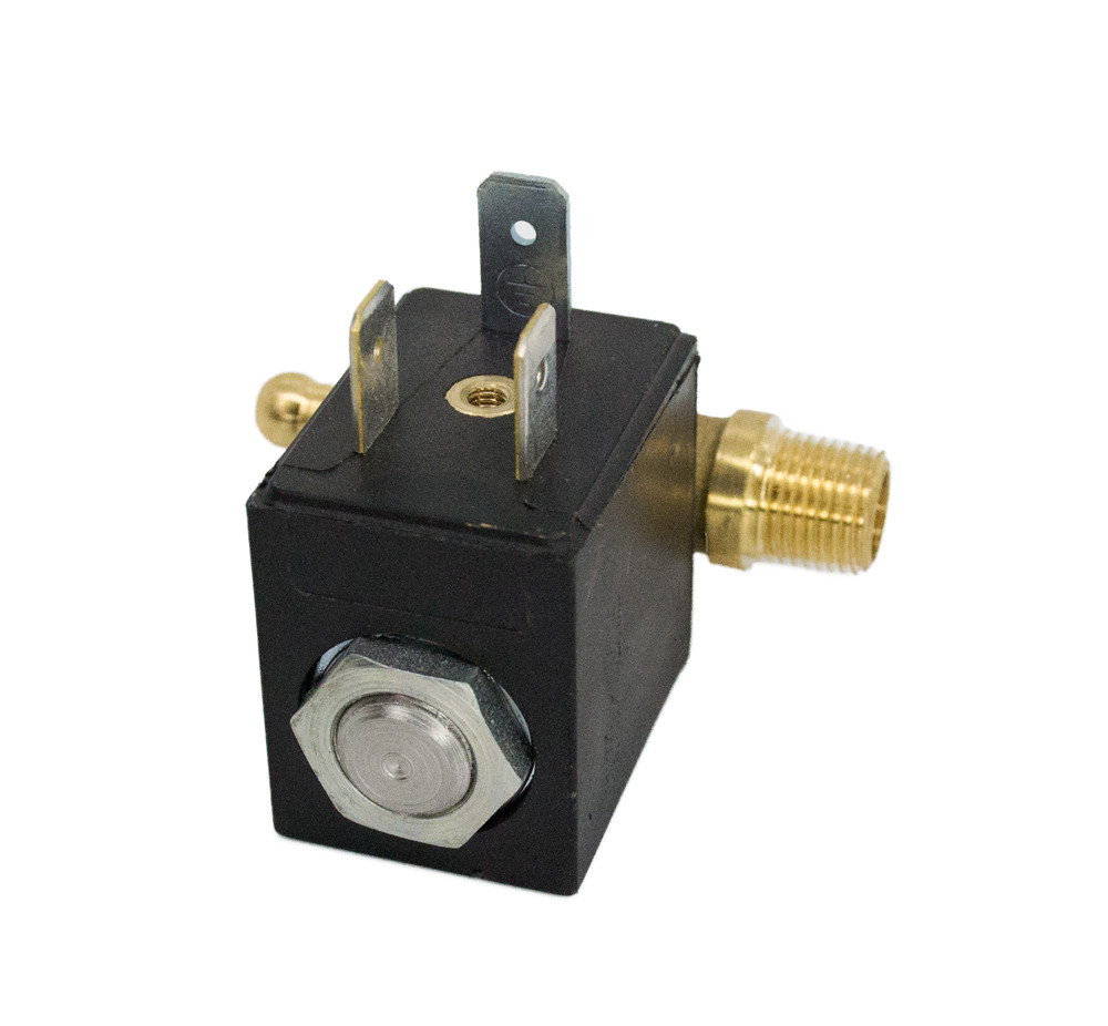 Клапан электромагнитный OLAB 4W, переходник 1/8 180°, TA 80° C, SC29991103 - фото 1 - id-p211402713