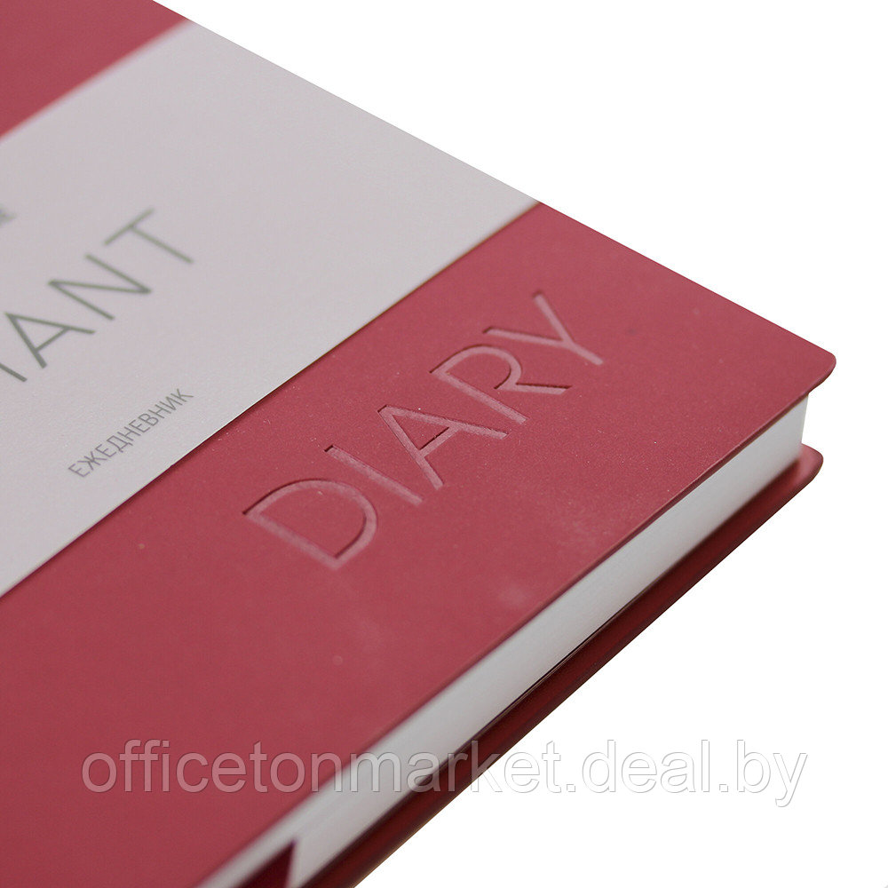 Ежедневник недатированный "Radiant", А5, 152 страницы, красный - фото 3 - id-p211679011