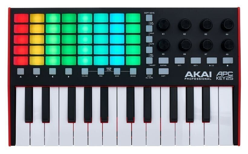 MIDI-клавиатура Akai Prol APC Key 25 Mk2 - фото 1 - id-p186698272