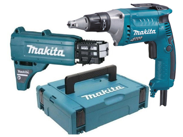 Шуруповерт MAKITA FS 4300 JX2 в чем. (570 Вт, патрон внутр. шестигр. 1/4", 16 Нм, шурупы до 6 мм) - фото 1 - id-p211684776