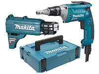 Шуруповерт MAKITA FS 6300 JX2 в чем. (570 Вт, патрон внутр. шестигр. 1/4", 16 Нм, шурупы до 4 мм)