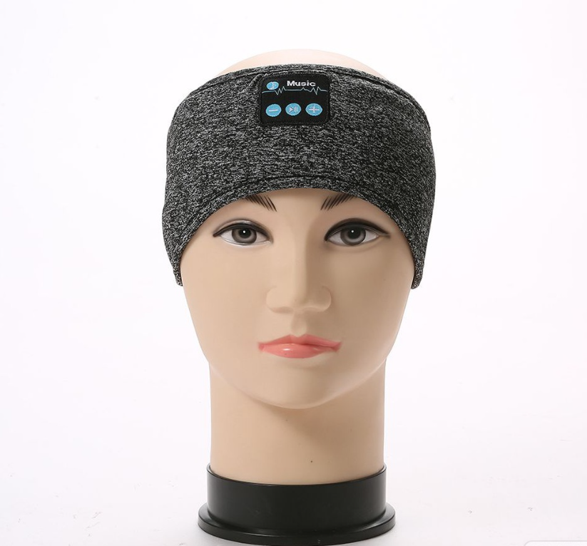 Повязка на голову спортивная, со встроенной bluetooth гарнитурой, маска для сна (54 см) - фото 9 - id-p211689178