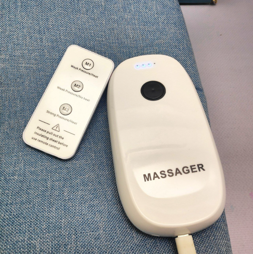 Воздушно-компрессионный лимфодренажный массажер для ног Shank Massage Belt BX-88588 с пультом ДУ - фото 4 - id-p211689227