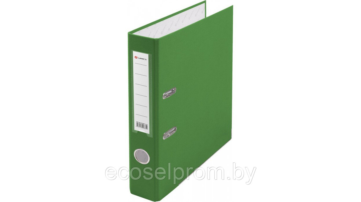 Папка регистратор А4, ПВХ LAMARK, 50мм , с мет уголком, зеленый, арт. AF0601-GN1, РФ