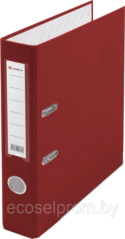 Папка регистратор А4, ПВХ LAMARK, 50 мм, с мет. уголком, красный, арт.AF0601-RD1 - фото 1 - id-p211689260