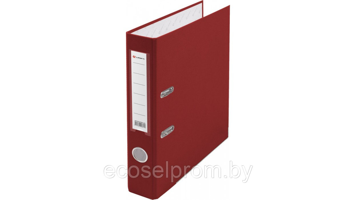 Папка регистратор А4, ПВХ LAMARK, 50 мм, с мет. уголком, красный, арт.AF0601-RD1 - фото 2 - id-p211689260