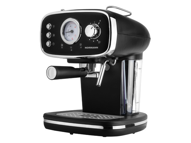 Кофеварка ACM-426 NORMANN (эспрессо, 15 бар, 1,1 кВт, 1,2 л, капучинатор) - фото 1 - id-p211685279