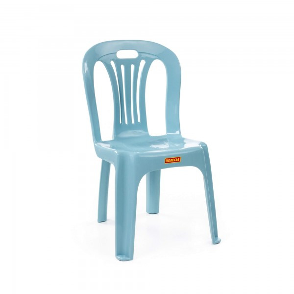 Детский стул пластиковый арт. 07442 Полесье. Цвет дымчато-голубой. - фото 2 - id-p211696649