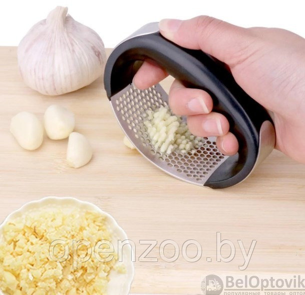 Пресс для чеснока, чеснокодавилка Garlic Press Розовая - фото 9 - id-p211697928