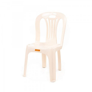 Детский стул пластиковый арт. 07466 Полесье. Цвет кремовый.