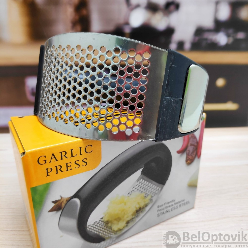 Пресс для чеснока, чеснокодавилка Garlic Press Розовая - фото 3 - id-p211698613