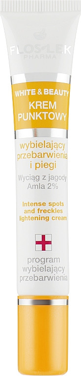 Крем осветляющий Floslek против пигментных пятен и веснушек, 20 мл - фото 1 - id-p211708224