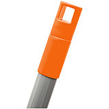 Швабра OfficeClean Professional, ручка 110см, насадка "Юбка" из микрофибры, длина 28см ЦЕНА БЕЗ НДС, фото 4