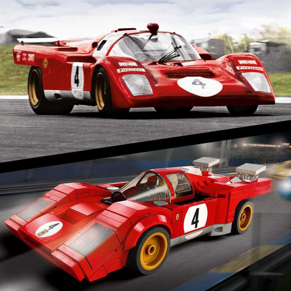 Конструктор LEGO Original Speed Champions: Спорткар 1970 Ferrari 512 M, арт. 76906 - фото 4 - id-p211708631