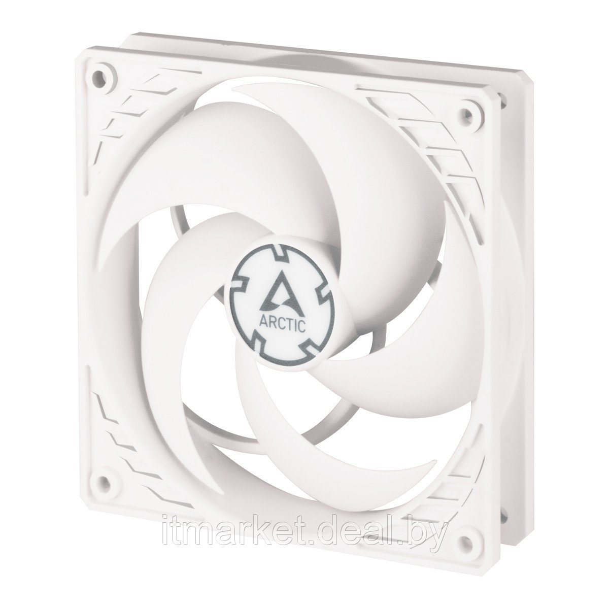 Вентилятор Arctic Cooling P12 PWM (ACFAN00171A) White (120mm, 200-1800rpm, 56.3CFM, 22.5-24.5dBa, FDB, 4-pin - фото 1 - id-p211708360