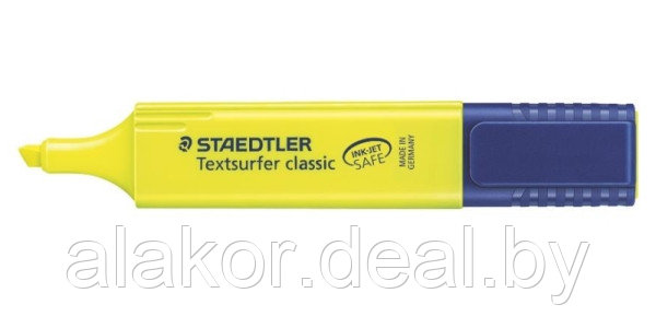 Маркеры текстовыделители STAEDTLER Textsurfer classic 364-1, желтый - фото 1 - id-p93296550