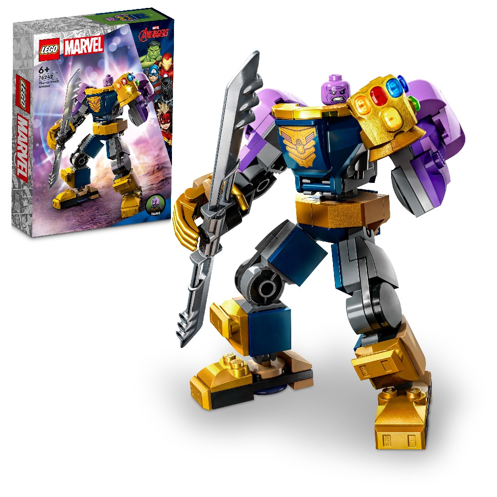 Конструктор LEGO Original Marvel Super Heroes: Танос: робот, арт. 76242 - фото 4 - id-p211710823