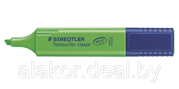 Маркеры текстовыделители STAEDTLER Textsurfer classic 364-5, зеленый - фото 1 - id-p211711122